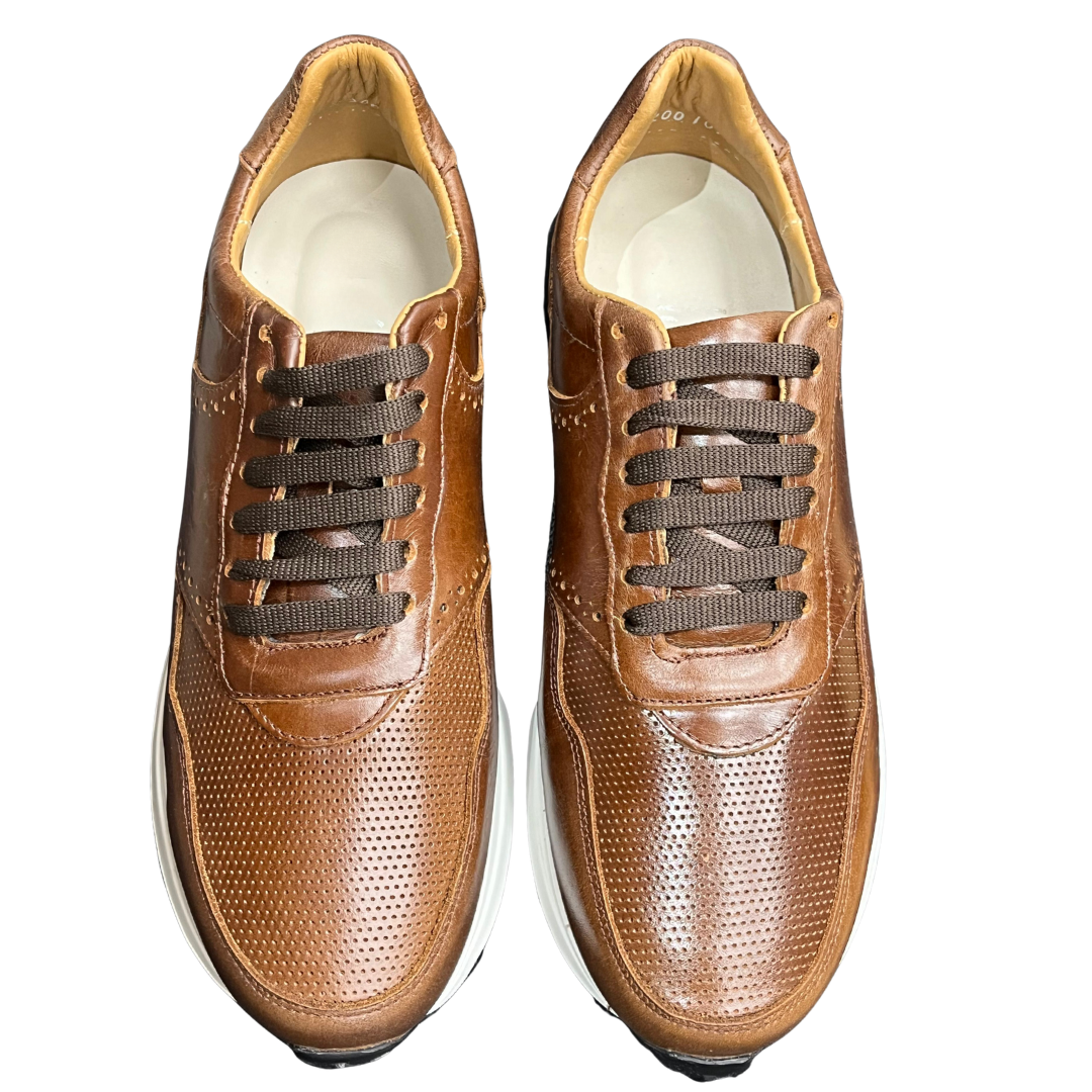 TENIS BROGUE Cogñac