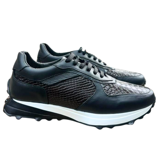 Tenis casual de piel genuina 20K15PCH — Suela Extralight
