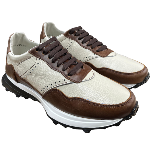 TENIS DUETO Hueso Café