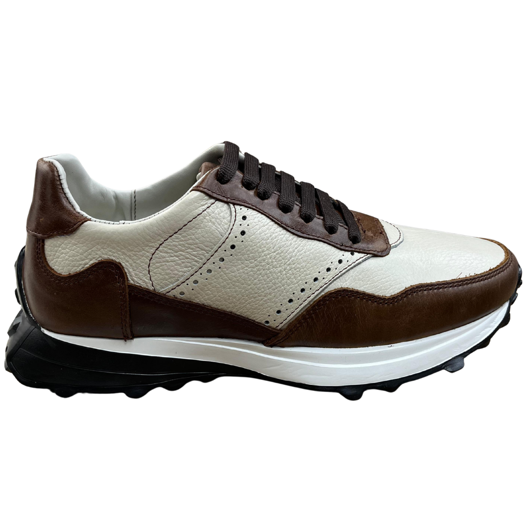TENIS DUETO Hueso Café