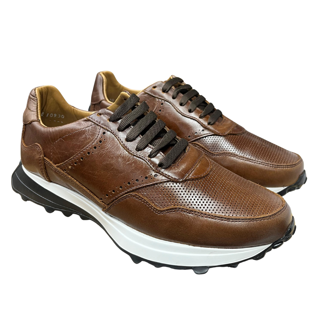 TENIS BROGUE Cogñac