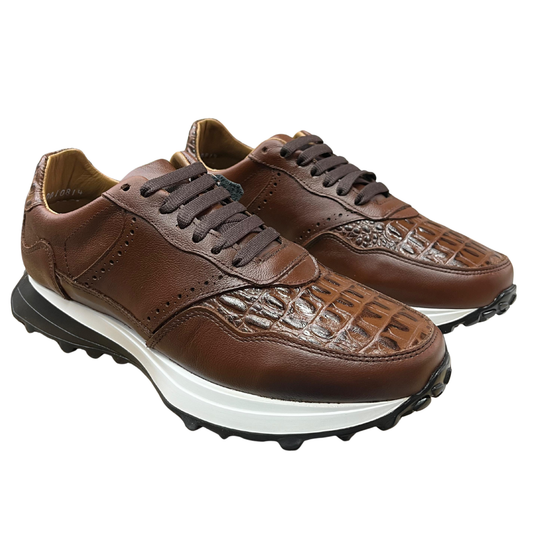 Tenis casual de piel genuina 20K15AV — Suela Extralight