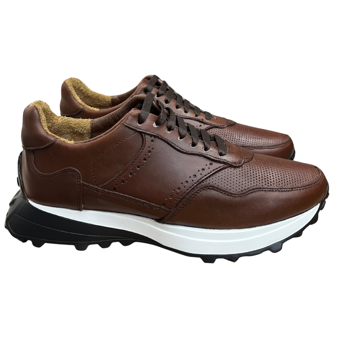 TENIS BROGUE Cogñac